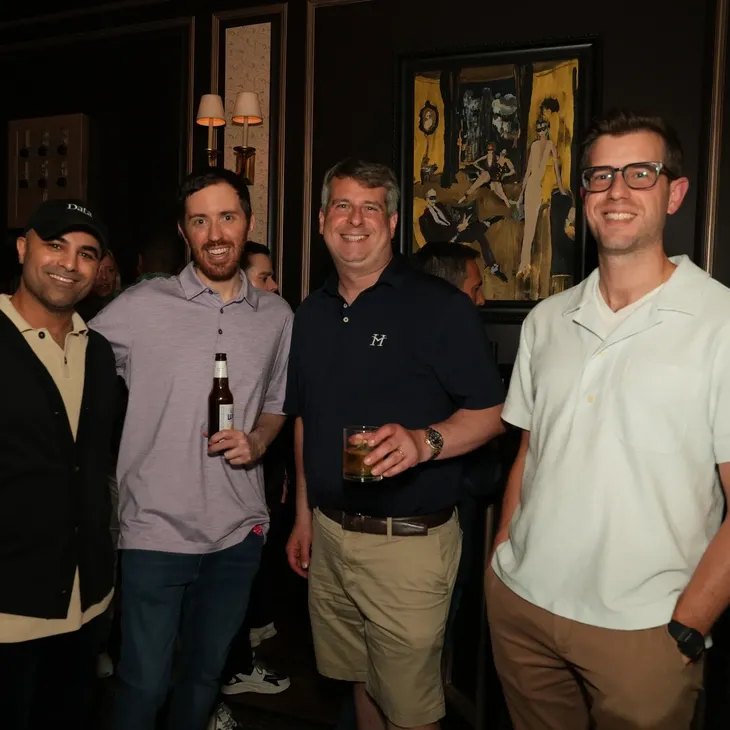 Members out together on a conference-week night