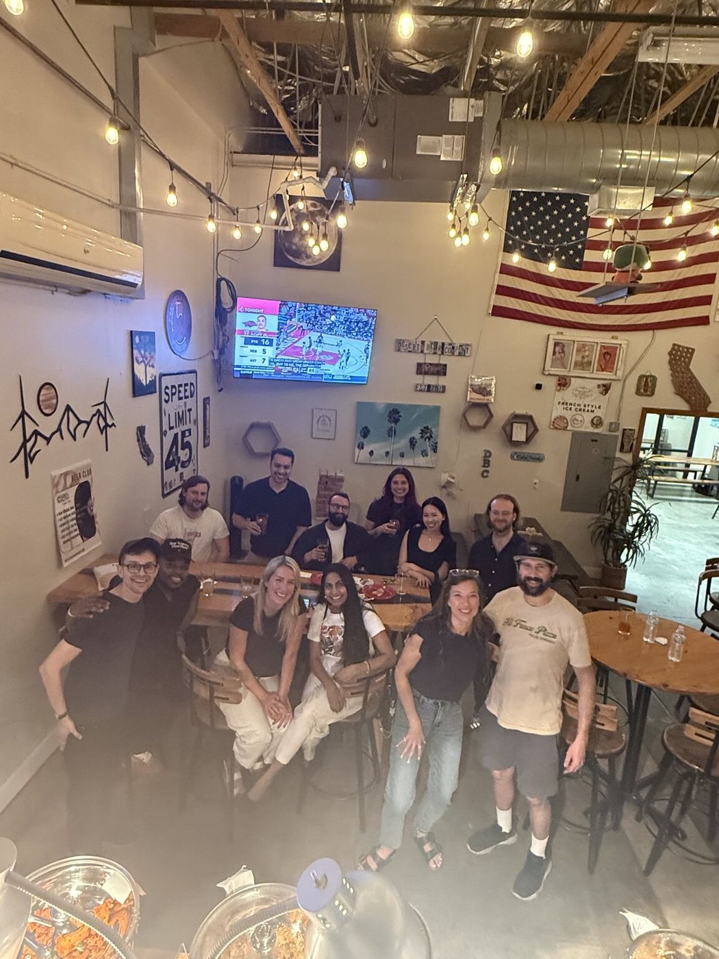 Members together at a Storm King night out